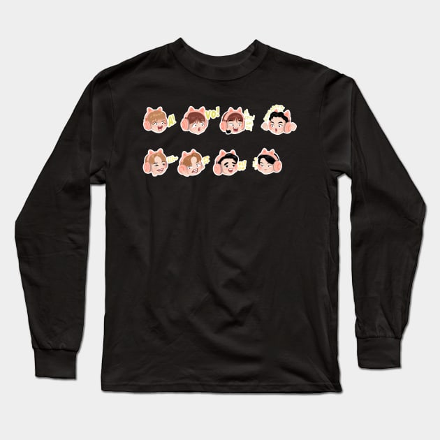 A! VO! CA! DO!  IIiiiii~~ @#??? Long Sleeve T-Shirt by maryeaahh